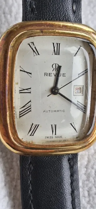 Orologio Revue Automatico Oro Uomo