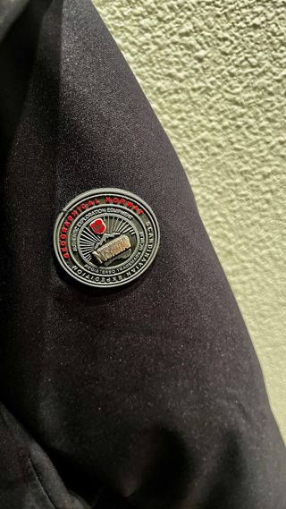 Chaqueta Parka Negra Plumas unisex