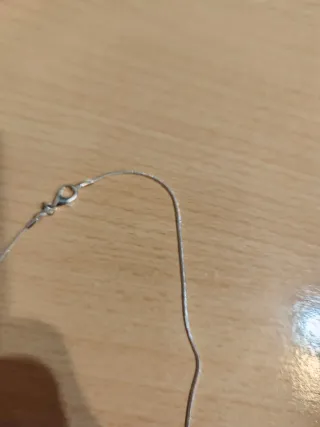 Cadena Plata Ley 925 Cola Ratón 45cm