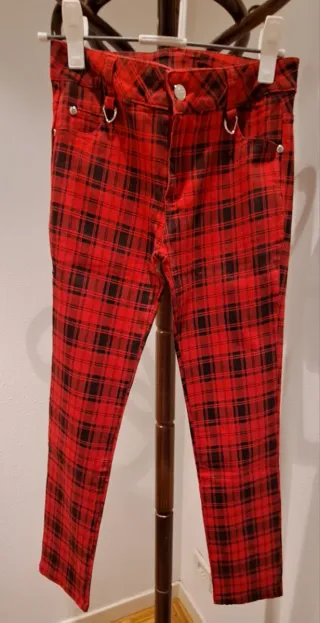 Pantalón cuadros rojo y negro  Jawbreaker