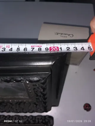 Joyero y Portafotos Negro y Dorado