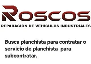 Oferta empleo planchista vehículos o subcontrata