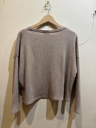 Camiseta Pacific manga larga marrón talla S