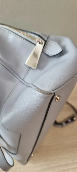 Borsa Coccinelle azzurra carta da zucchero