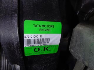 Rectp4281906 475si48 motor completo tata indica *