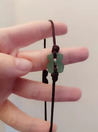 Pulsera Tous Oso Verde