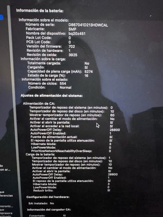 MacBook Pro 15’ i7 4 núcleos 16 gb