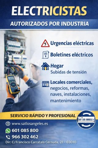 Electricista en Alicante