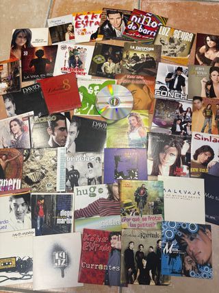 Lote mas de 60 Single CD