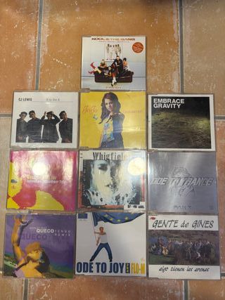 Lote mas de 60 Single CD