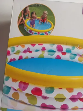 Piscina hinchable Intex infantil. 147x33 cm