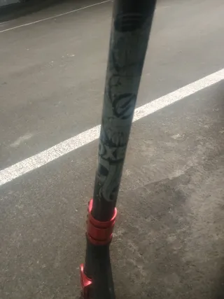 Patinete Acrobacias Oxelo Negro y Rojo