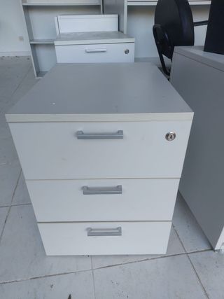 4 Estanterías Blancas 35x35x90