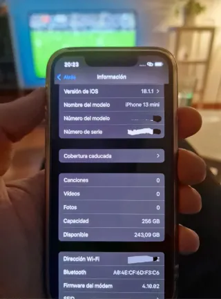 iPhone 13 mini 256GB Blu