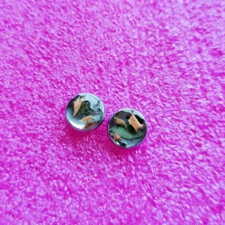 Pendientes artesanales multicolor