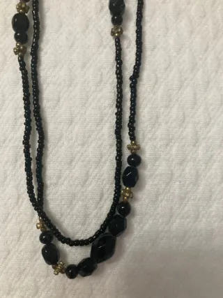 Collar largo Nácar vintage.