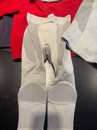 Conjunto esquí niño Columbia con ropa termica t4