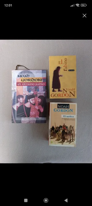 Lote libros Noah Gordon