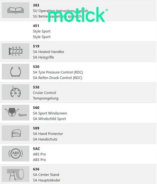 BMW F 900 XR (4 PACKS)