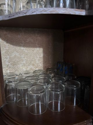 Set Bicchieri Misti Vetro