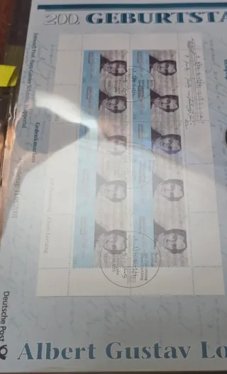 Lote 50+ Blister ymas de 500 Sellos Alemania 98-09