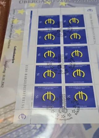 Lote 50+ Blister ymas de 500 Sellos Alemania 98-09