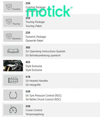 BMW F 850 GS (3 PAQUETES + 2 MALETAS)