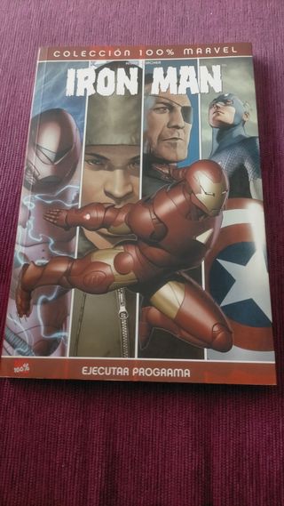 Comic Iron Man Ejecutar Programa