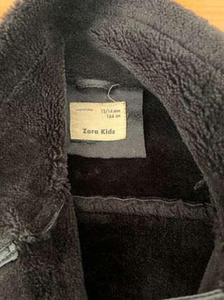 Chaqueta efecto cuero Zara Kids 13/14 años