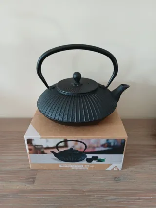Tetera de hierro fundido