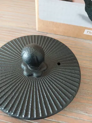 Tetera de hierro fundido