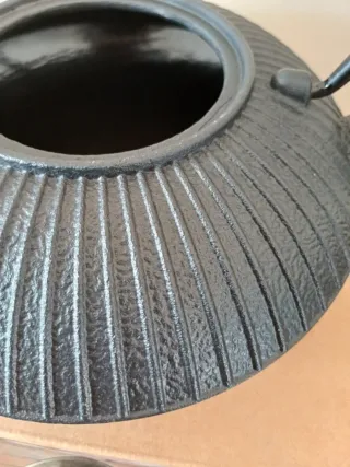 Tetera de hierro fundido