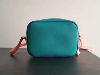 Bolso Tous original verde agua, azul y rosa
