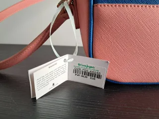 Bolso Tous original verde agua, azul y rosa