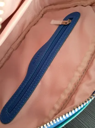 Bolso Tous original verde agua, azul y rosa