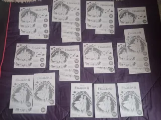 34 Postales Frozen II Disney