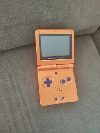 Game Boy Advance SP Naruto Naranja