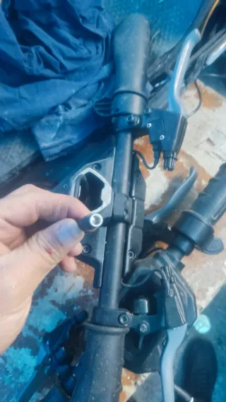 Manillar y display patinete eléctrico