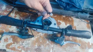 Manillar y display patinete eléctrico