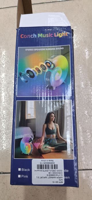 Lámpara LED Diseño Caracola