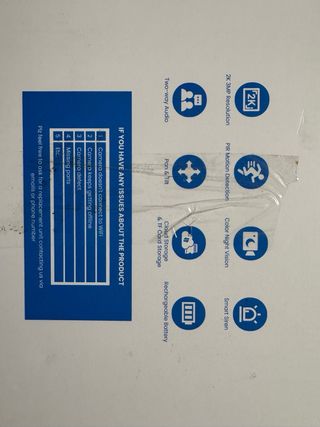 Cinnado 2K Outdoor WiFi Surveillance Camera Solar