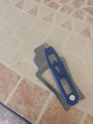 Calibrador de hélices para helicóptero