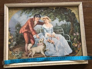 2 Cuadros Vintage Invierno