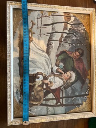 2 Cuadros Vintage Invierno