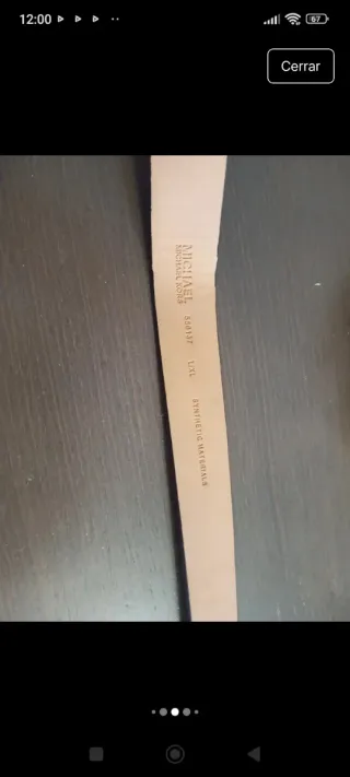 Riñonera Michael Kors 117 cm cinturón  Negociable