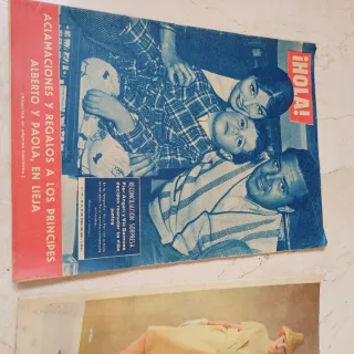 Tres revistas antiguas estado impecable