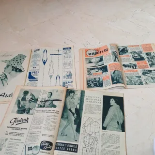 Tres revistas antiguas estado impecable