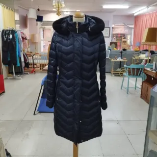 Abrigo Geox Azul Plumas