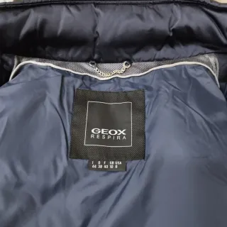 Abrigo Geox Azul Plumas