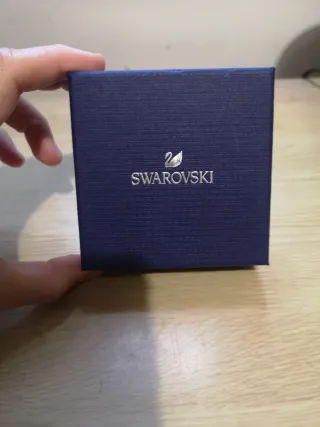 Collar Swarovski Corazón Infinito Oro Rosa